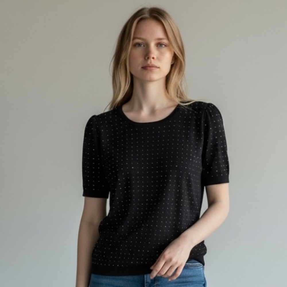 Jones New York Beaded Blouse